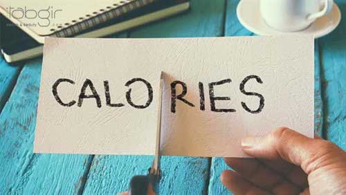 لاغری شکم با کاهش کالری مصرفی