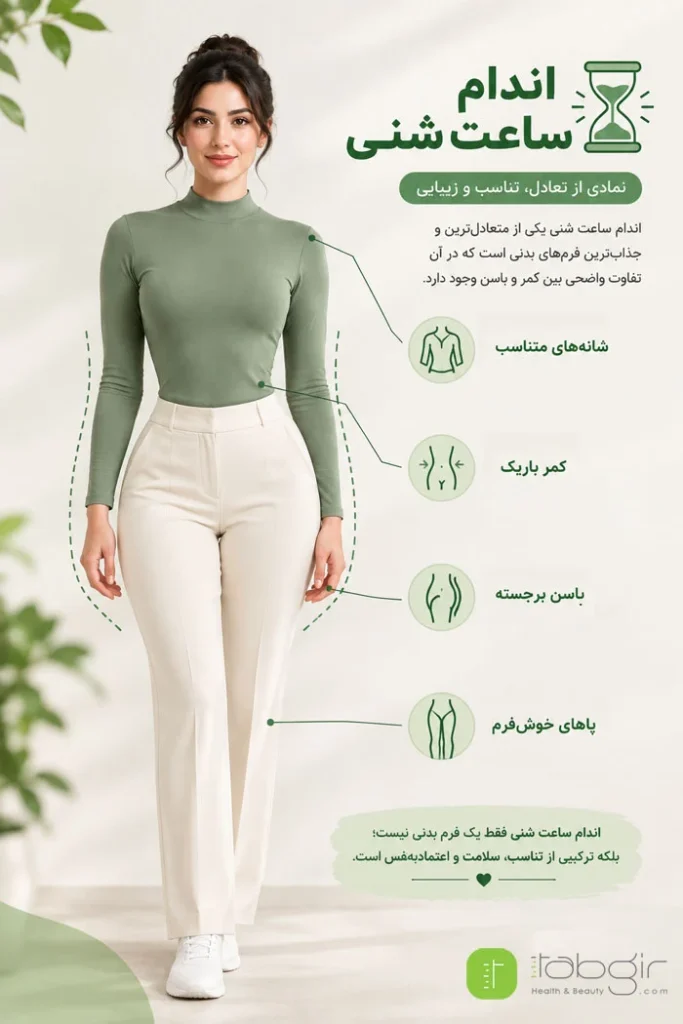 عکس اندام ساعت شنی