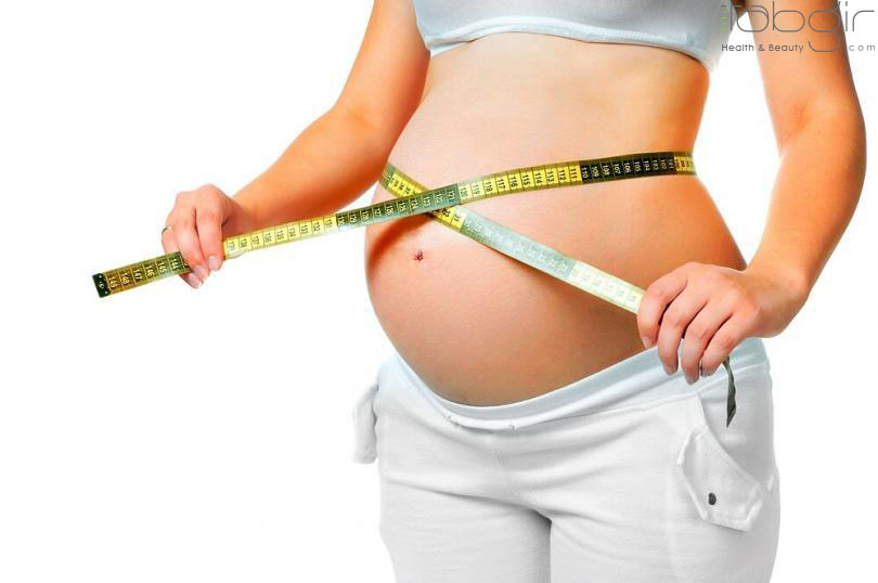 راههای کاهش وزن در بارداری