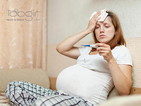 علائم تب در دوران بارداری