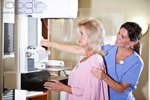 ماموگرافی برای تشخیص علائم سینه